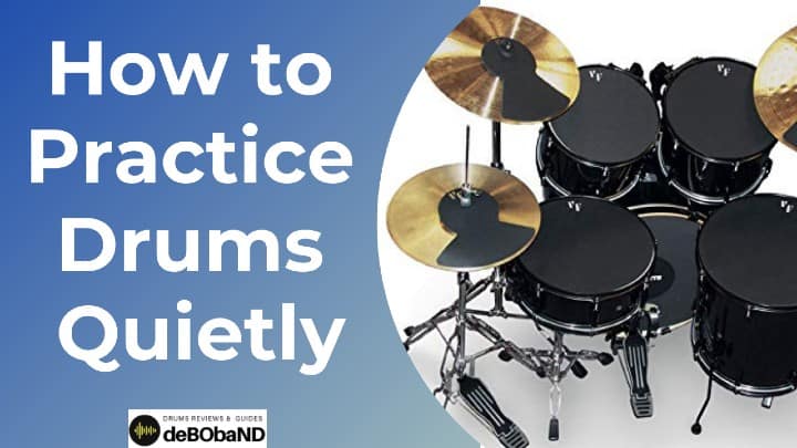 how to practice drums without making noise